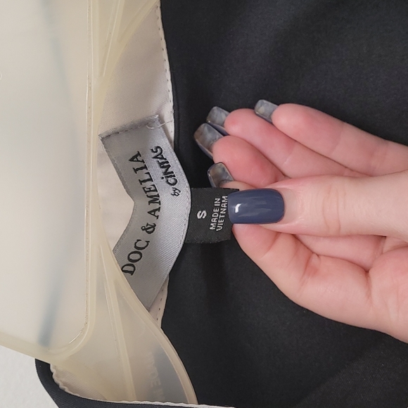 Doc & Amelia S Woman professional button-down blouse work top - Picture 8 of 11